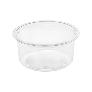Récipient rond PP transparent 250ml TF